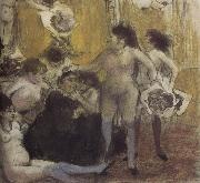 Edgar Degas Dance painting